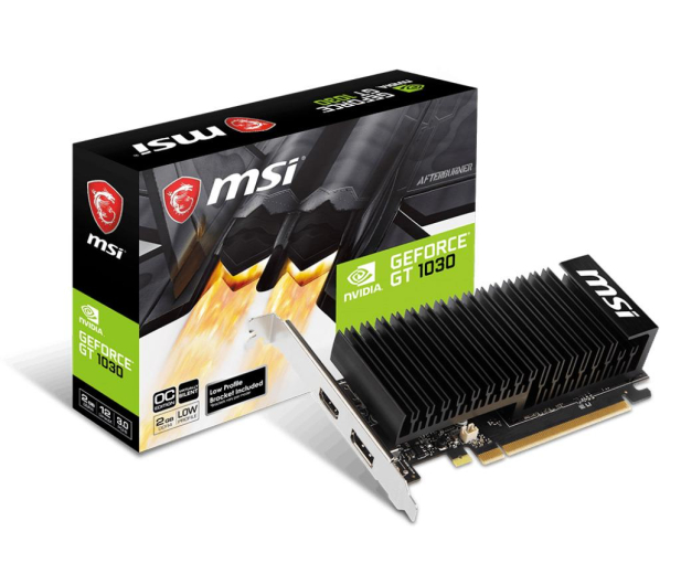 MSI GeForce GT 1030 LP OC 2GB - 428856 - zdjęcie